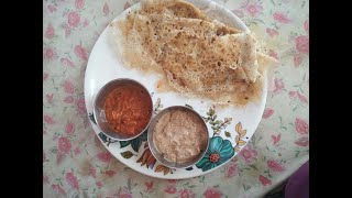 Instant dosa( దోసెపిండి లేకుండా అప్పటికప్పుడు చేసే దోస )