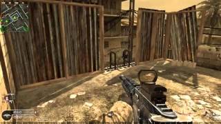 CoD4 online gameplay 33 kill streak!! PC