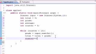 Java Programming Tutorial - 21 - Simple Averaging Program