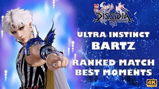 【DFFNT】 Ultra Instinct Bartz - Ranked Match Best Moments 【PS4】【4K UHD】