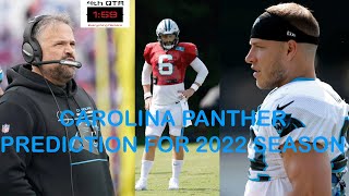 Carolina Panther Prediction for 2022 Season