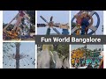 Fun World Bangalore complete tour| Amusement park|Water Park| Adventure rides #trending #viralvideo