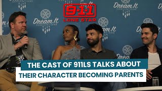 The cast of 9-1-1 : Lone Star talks about their characters becoming parents