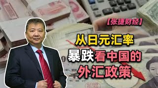 【张捷财经】 从日元汇率暴跌看中国的外汇政策