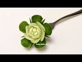 Mini Rose Cucumber - Intermediate Lesson 16 By Mutita Art Of Fruit And Vegetable Carving Video Tutor Mini Rose Cucumber - Intermediate Lesson 16 By Mutita Art Of Fruit And Vegetable Carving Video Tutor