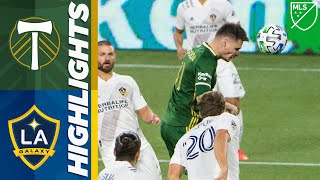 Portland Timbers vs. LA Galaxy | October 28, 2020 | MLS Highlights