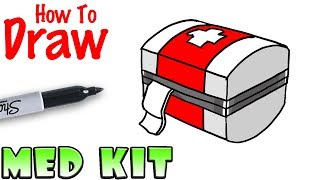 How to Draw the Med Kit | Fortnite