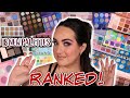 18 NEW PALETTES RANKED FROM WORST TO BEST! *Spring & Summer 2024 Palettes Ranked*