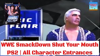 WWE Smackdown Shut Your Mouth | PS2 | All Character Entrance