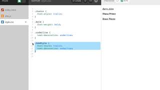 CSS Combining Classes and Style Rules