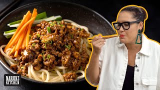 How to make China’s famous Beijing Fried Sauce Noodles at home | Zha Jiang Mian | Marion’s Kitchen