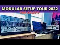 Huge Eurorack Modular Setup Tour 2022  ~ 1200hp