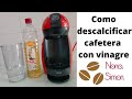 Como descalcificar  cafetera Dolce Gusto con vinagre