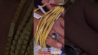 2 PAVAN HANDMAID CHAIN | Nakshathra 916 Gold and Diamonds