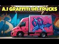 A.I graffiti on trucks EP. 2