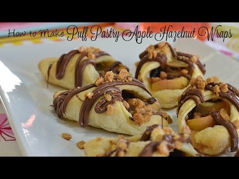 PUFF PATRY APPLE HAZELNUT WRAPS: EASY ENTERTAINING RECIPE PUFF PATRY APPLE HAZELNUT WRAPS: EASY ENTERTAINING RECIPE
