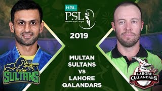 Match 10: Full Match Highlights Multan Sultans Vs Lahore Qalandars | HBL PSL 4 | HBL PSL 2019 | MA2