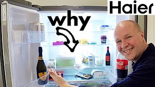 Are French Door Fridges any Good?  HAIER HTF610DM7 fridge freezer review