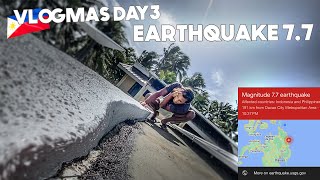 🎄 EARTHQUAKE Hit Mindanao Hard Last Night 🇵🇭 PHILIPPINES VLOGMAS Day 3