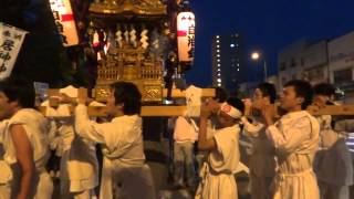 居神神社町内神輿宮入①