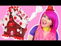 Making a Valentine's Day Cookie House!