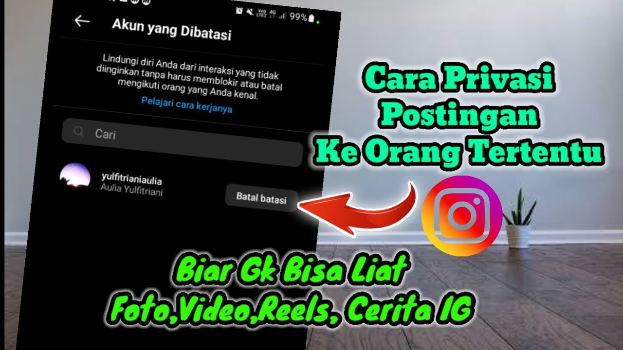 Cara Menyembunyikan Postingan Foto Dan Video Instagram Dari Orang ...