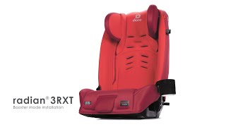 Diono® Radian® 3RXT® | All-in-One Convertible Car Seat | Booster Installation | 2018-2023