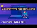 re.start & re.end -  Regular Expressions - HackerRank - #12 - Python Practice Examples