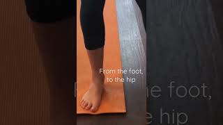 The supination twist!  Pronation and supination goes from our foot to the hip #movementcoach