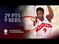 RJ Barrett 29 pts 9 rebs vs Grizzlies 23/24 season