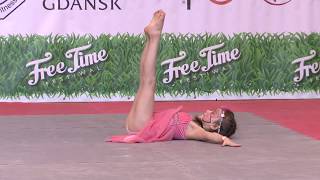 VI MISTRZOSTWA POLSKI FITNESS FIT KIDS WFF 2018 Gdańsk, solo FIT KIDS do 7 lat