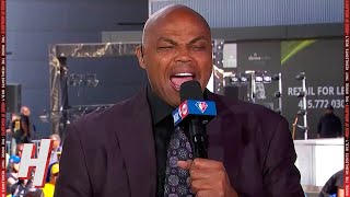 Chuck chanting “let’s go, Mavs” to Warriors fans 😂