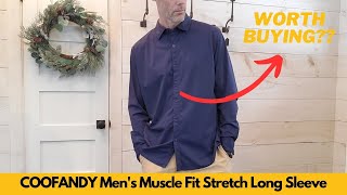 COOFANDY Men's Muscle Fit Stretch Long Sleeve Review | Worth Buying?