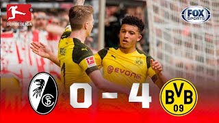 Friburgo - Borussia Dortmund [0-4] | GOLES | Jornada 30 | Bundesliga