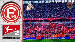 🔴⚪ FORTUNA DUSSELDORF FANS At Home Match Against Karlsruher SC FT 3-1 • Bundesliga2