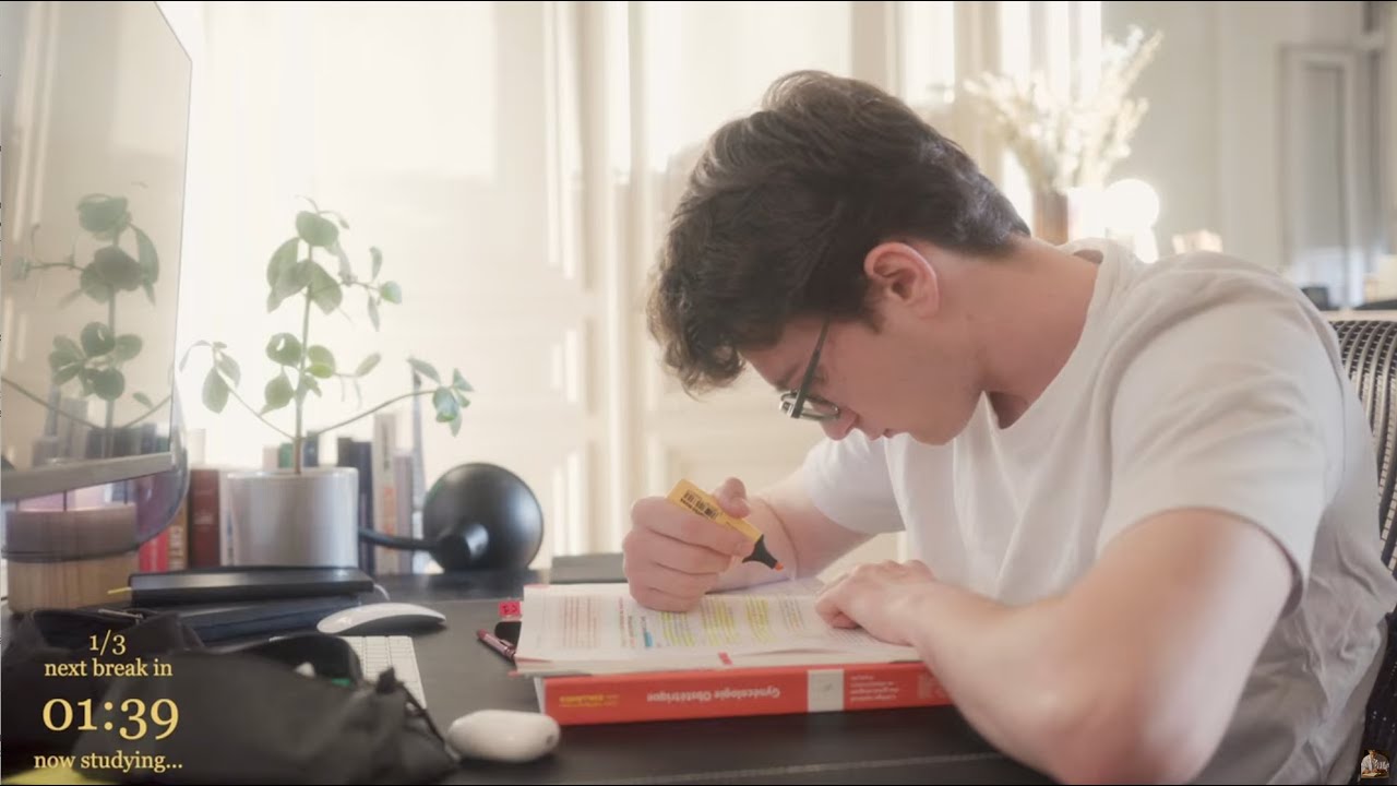 6 Hour Study With Me No Music Deep Work Two Breaks Youtube