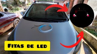 COMO INSTALAR DAS FITAS DE LED NO SEU CARRO - CANAL DO FUSH