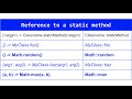 Java Method Reference