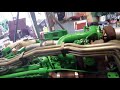 John Deere 8360RT 6090 engine overhaul time lapse