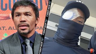 MANNY PACQUIAO REACTS TO ERROL SPENCE FAKE INJURY CONSPIRACY "SPENCE IS A FIGHTER HE WANTS TO FIGHT"