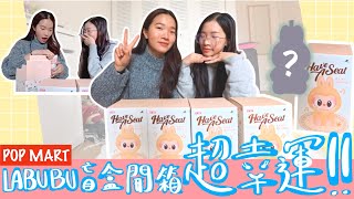 POP MART LABUBU 盲盒開箱 超辛運！！ 年末手氣爆燈！！ POP MART LABUBU blind box unboxing