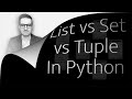 List vs Tuple vs Set vs Dictionary In Python: 4 Differences (2 Min)