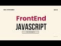 Variables and Data Types in Javascript