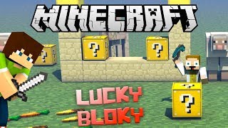 🍀 Lucky Blocks Skywars s MenTem! [GEJMR]