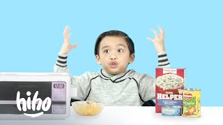 Kids Try Y2K Survival Food | HiHo Kids