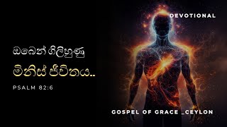 ඔබෙන් ගිලිහුණු මිනිස් ජීවිතය | HUMAN LIFE WHICH LOST FROM YOU