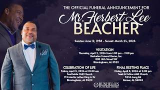 Celebration of Life for Herbert Lee Beacher