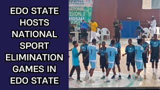 Edo State Hosts National Sport Elimination Games in edo state