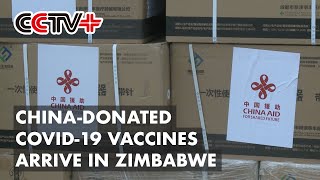 China-donated COVID-19 Vaccines Arrive in Zimbabwe, Vice President Expresses Gratitude