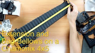 Installing Bag Bellows and Extension on a Chamonix 4x5: How To